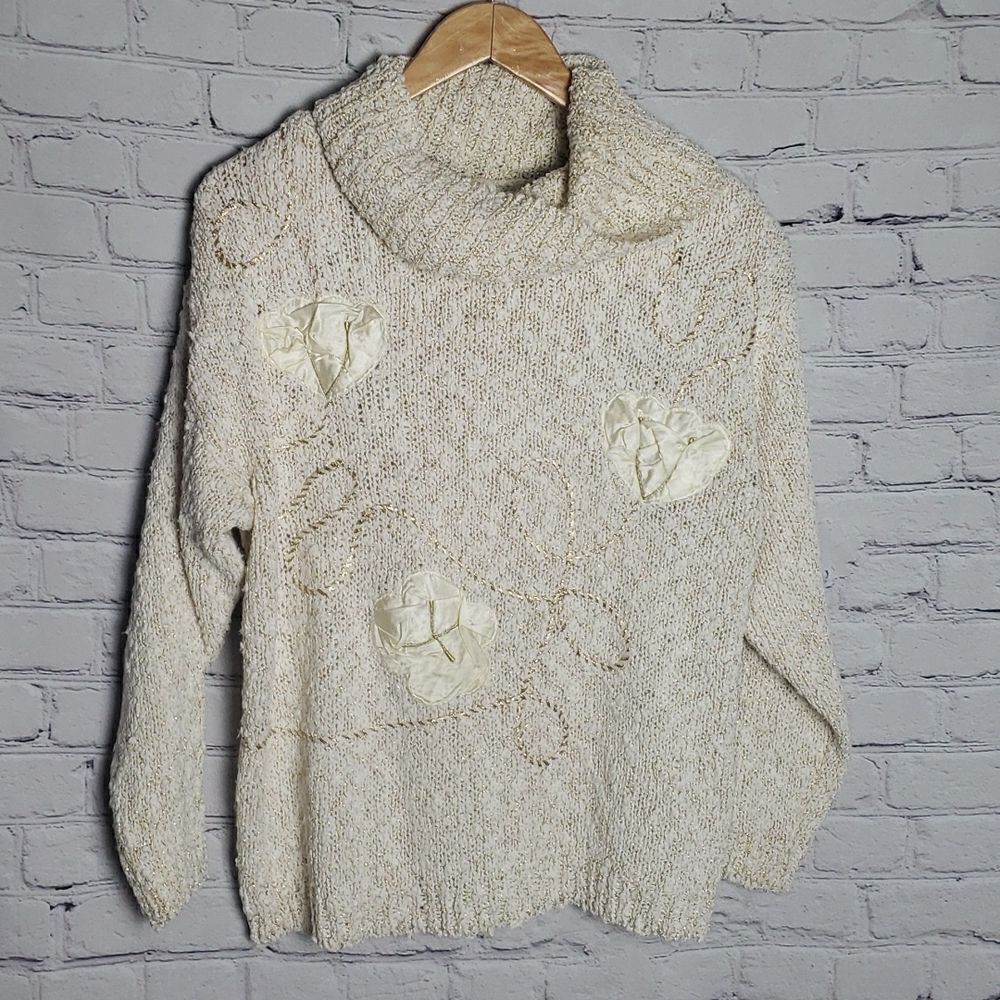 Vintage Shenandoah White Sweater